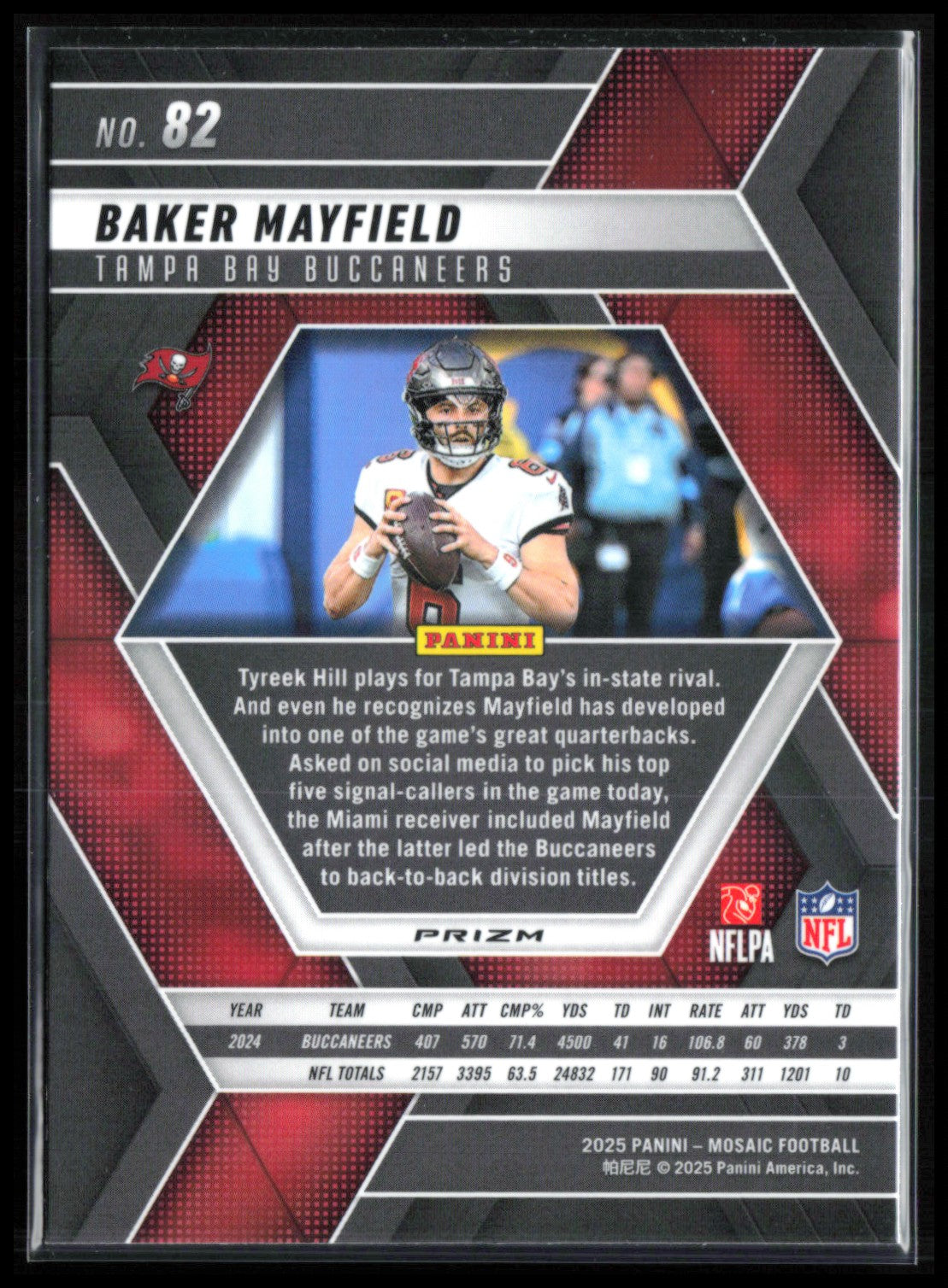 Baker Mayfield Mosaic Prizm