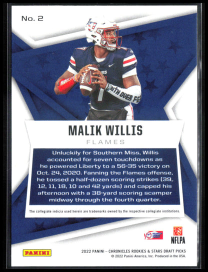 Malik Willis RC