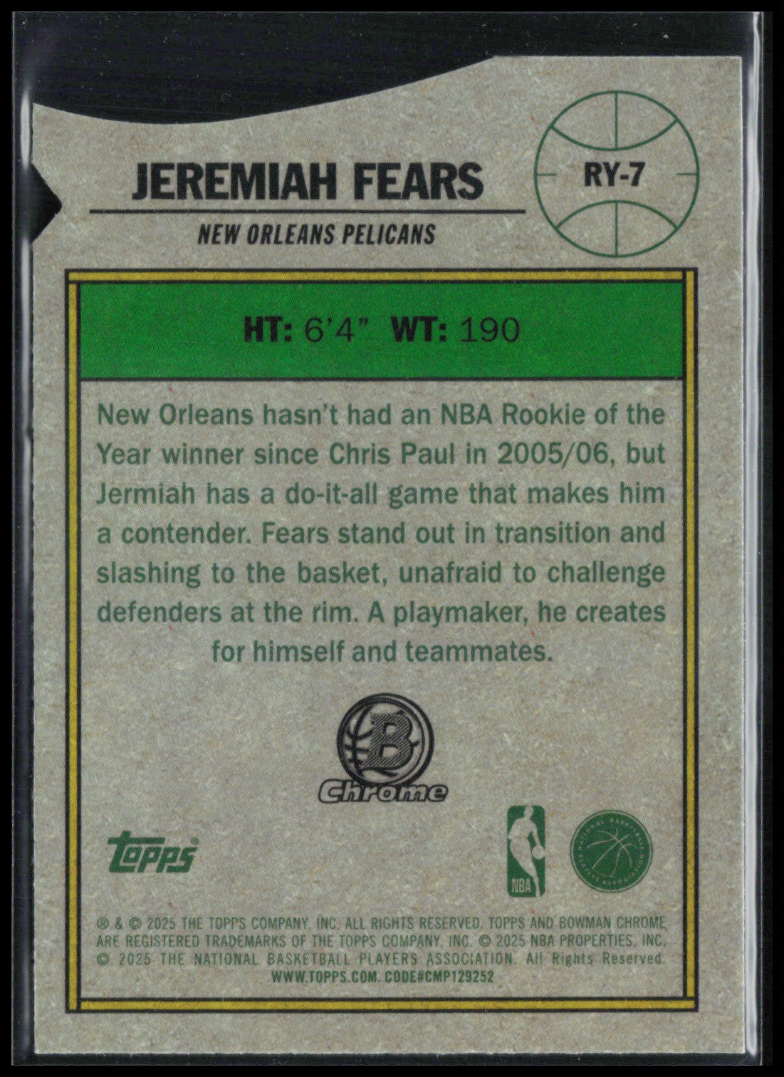 Jeremiah Fears RC