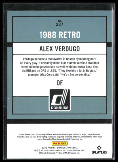 Alex Verdugo Pink Foil