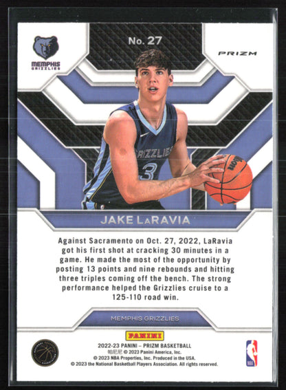 Jake LaRavia RC Silver