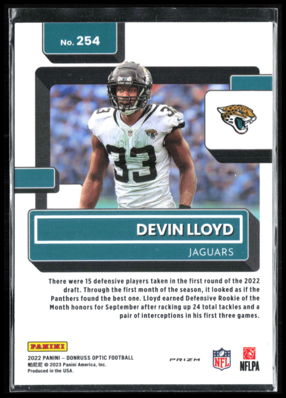 Devin Lloyd RC