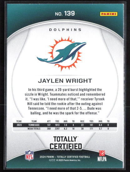 Jaylen Wright RC Red