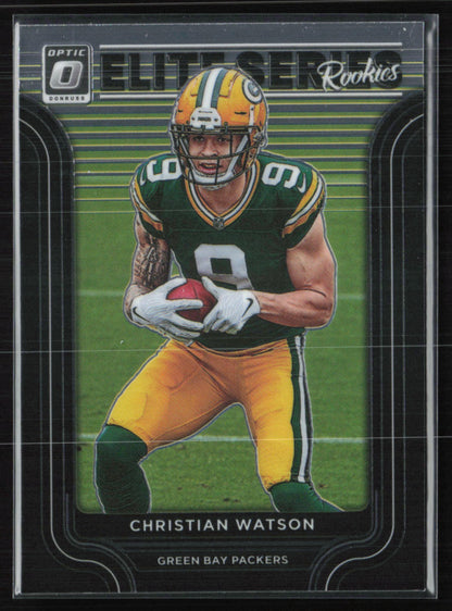 Christian Watson RC Elite Series Rookies