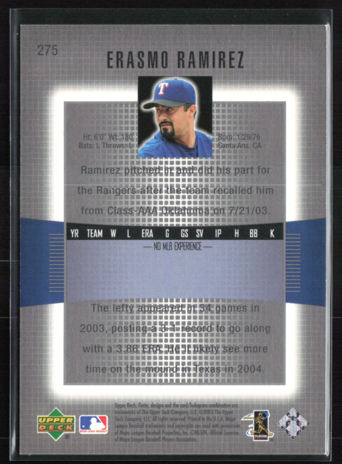 Erasmo Ramirez /1299