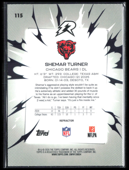 Shemar Turner RC Refractor