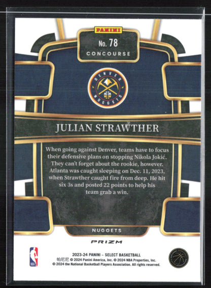 Julian Strawther RC Orange Flash