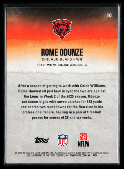 Rome Odunze Yellow