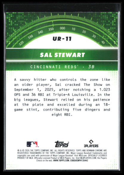 Sal Stewart RC Under the Radar