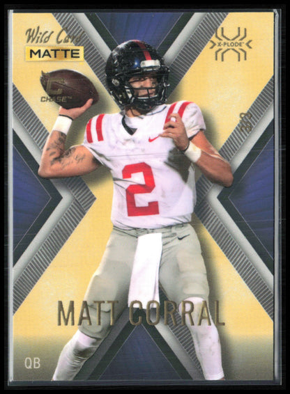 Matt Corral X-Plode 3/3