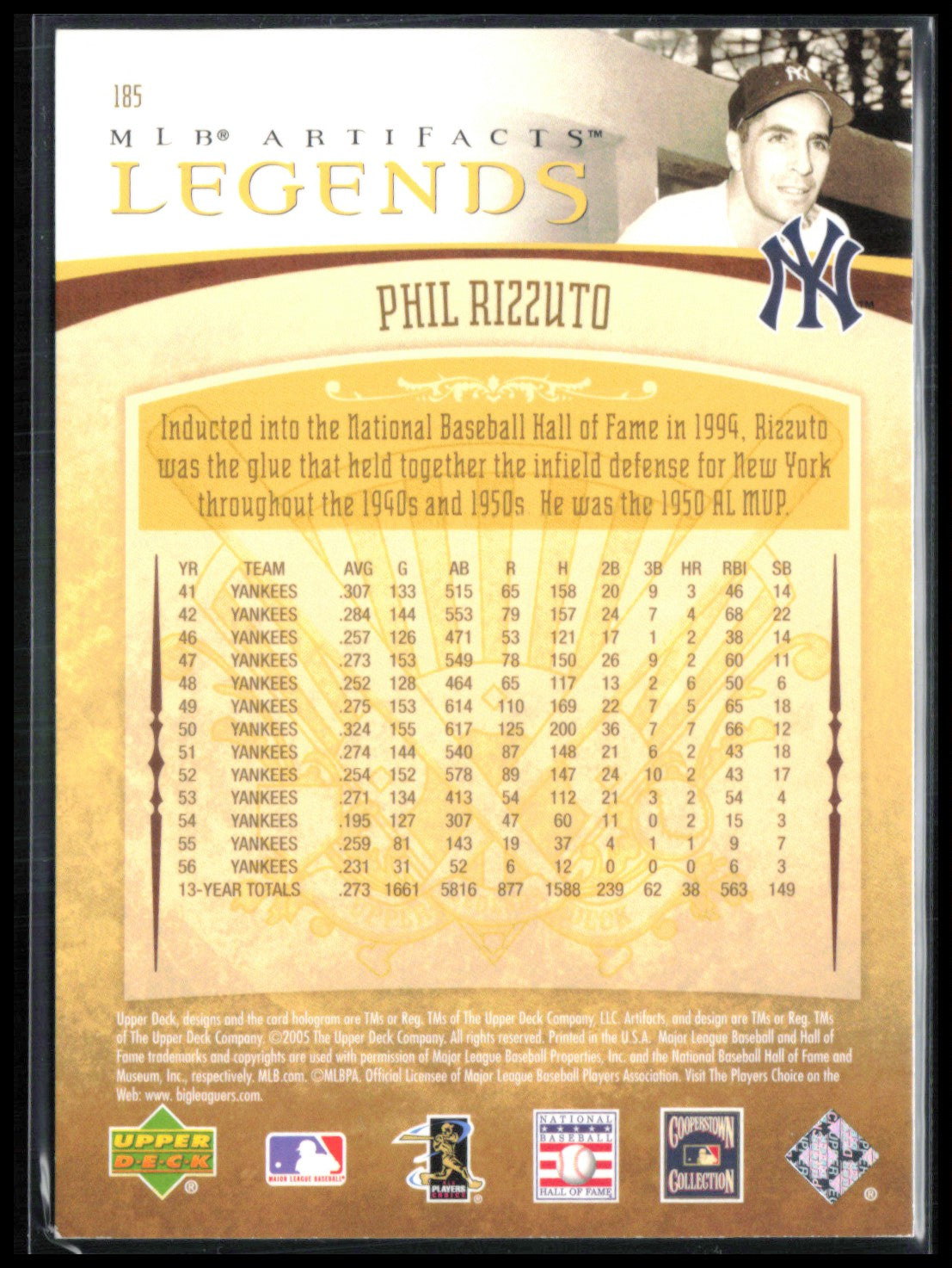 Phil Rizzuto /1999