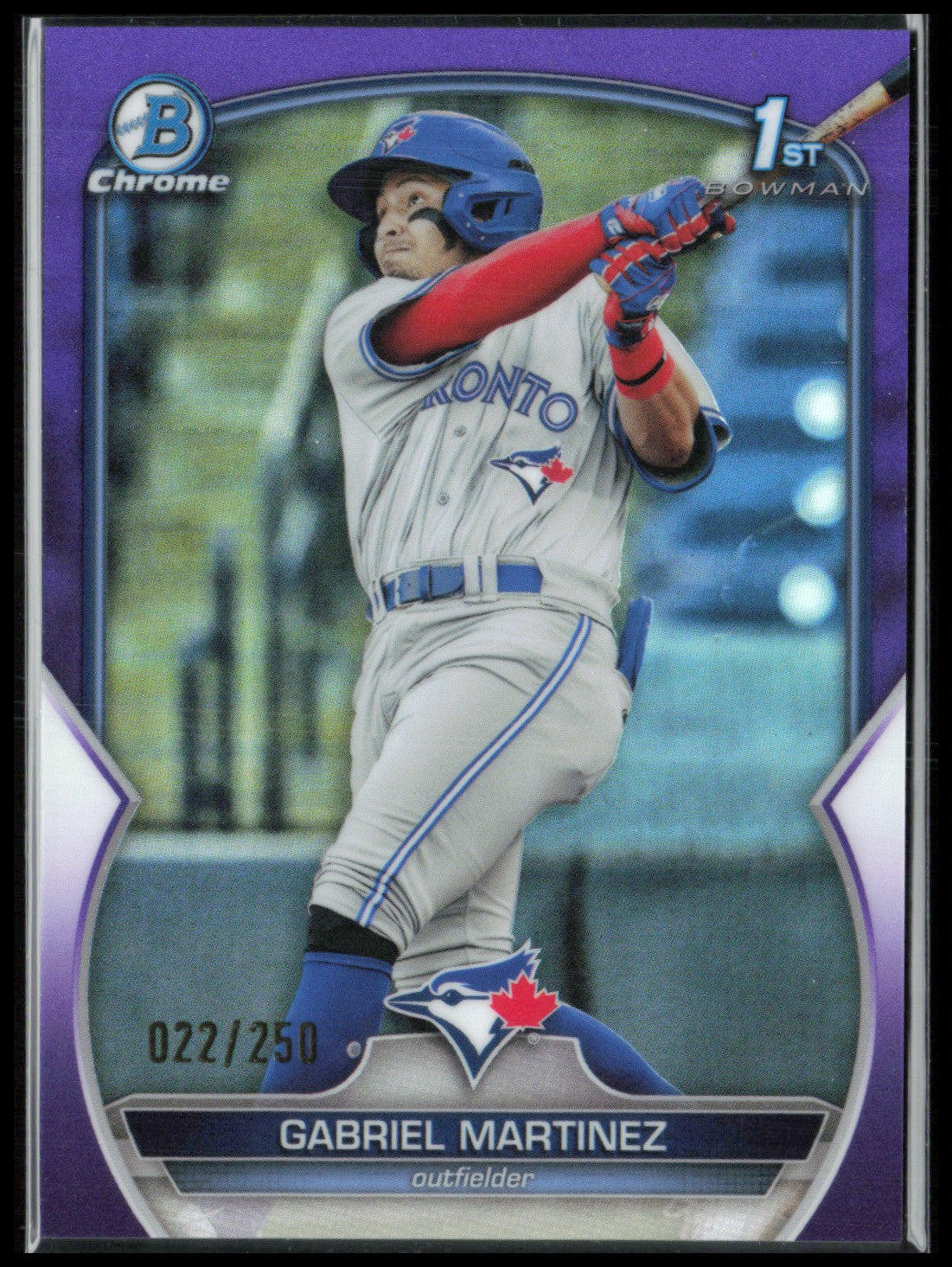 Gabriel Martinez 1st Bowman Purple /250 Refractor