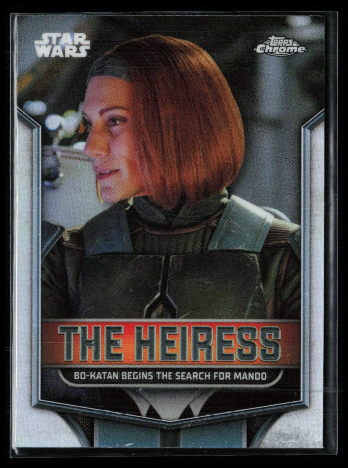 Bo-Katan Begins the Search for Mando 2024 Topps Chrome Star Wars