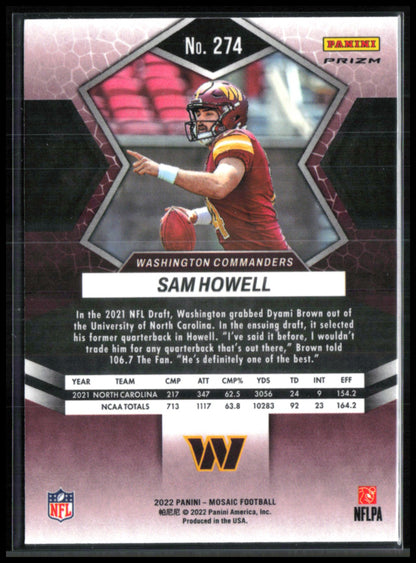 Sam Howell RC Orange Mosaic
