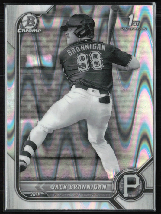 Jack Brannigan 1st Bowman B&W Raywave