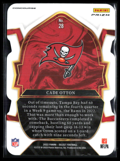 Cade Otton RC RWB Die-Cut