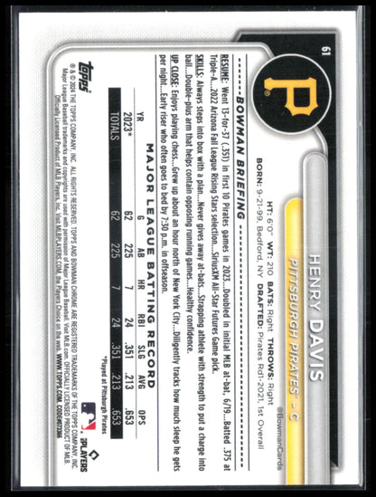 Henry Davis RC Mojo