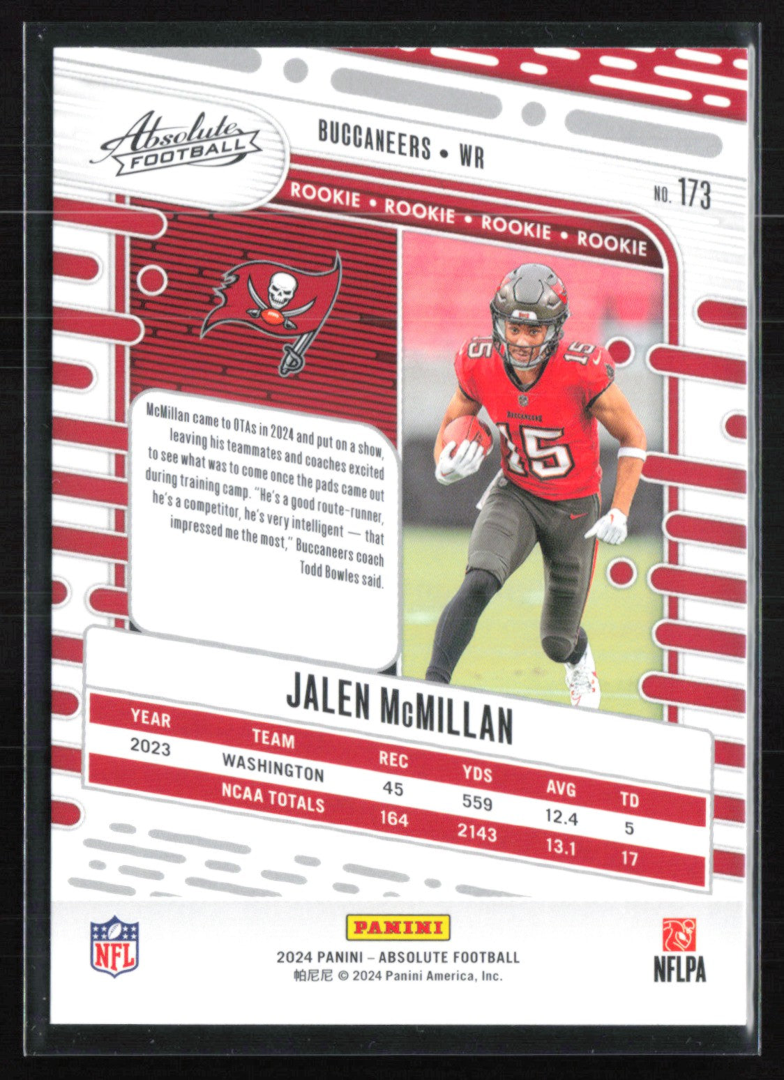 Jalen McMillan RC