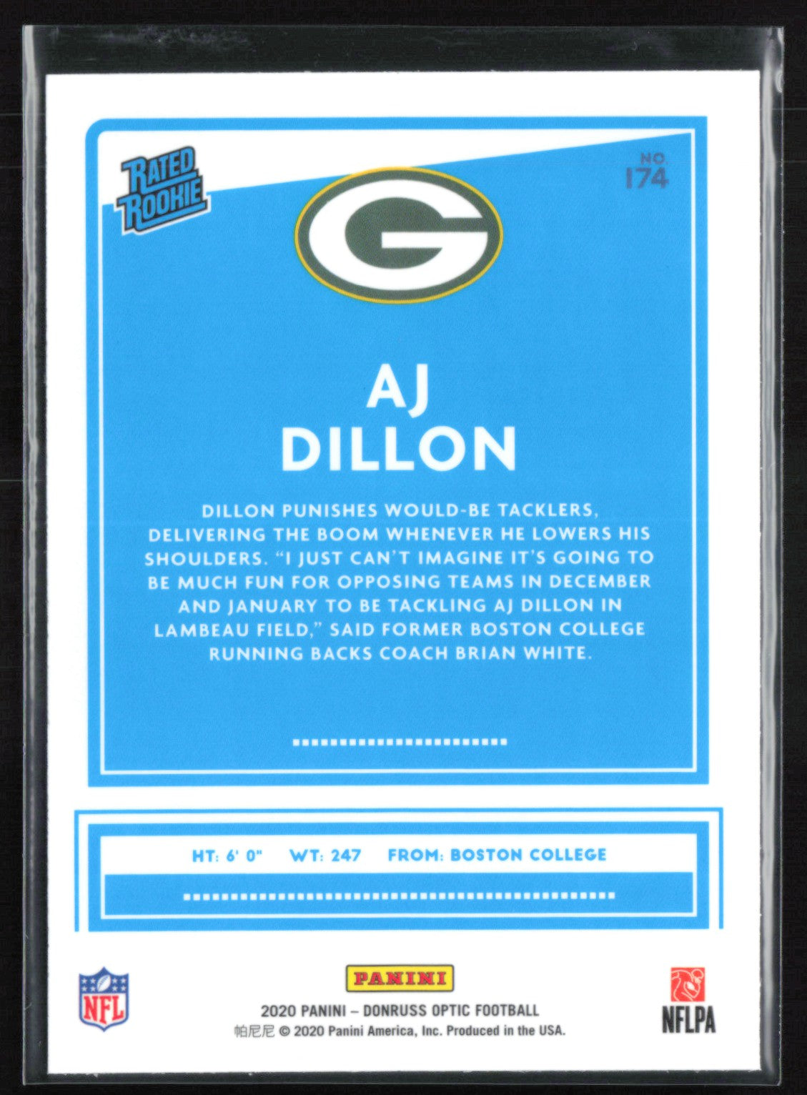 AJ Dillon RC
