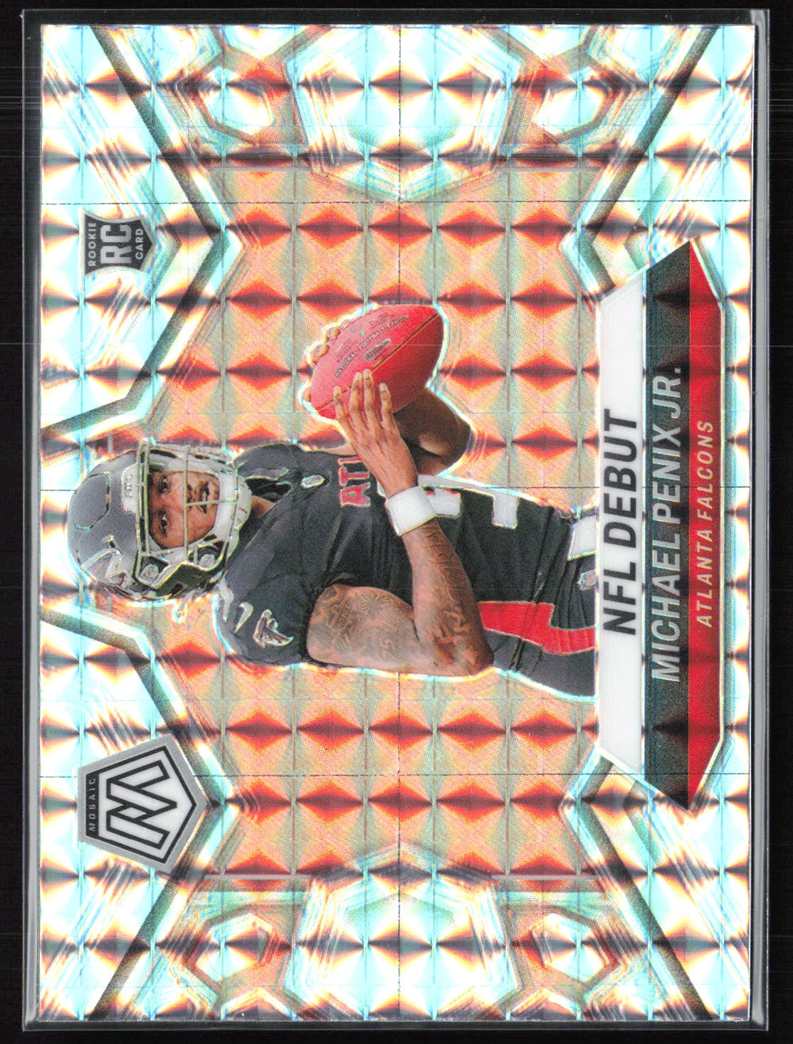 Michael Penix Jr. RC Debut Mosaic Prizm