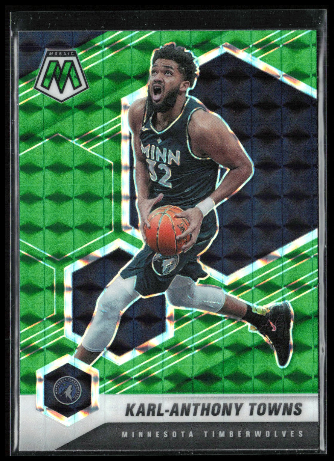 Karl-Anthony Towns Green Mosaic
