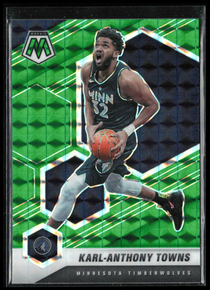 Karl-Anthony Towns Green Mosaic