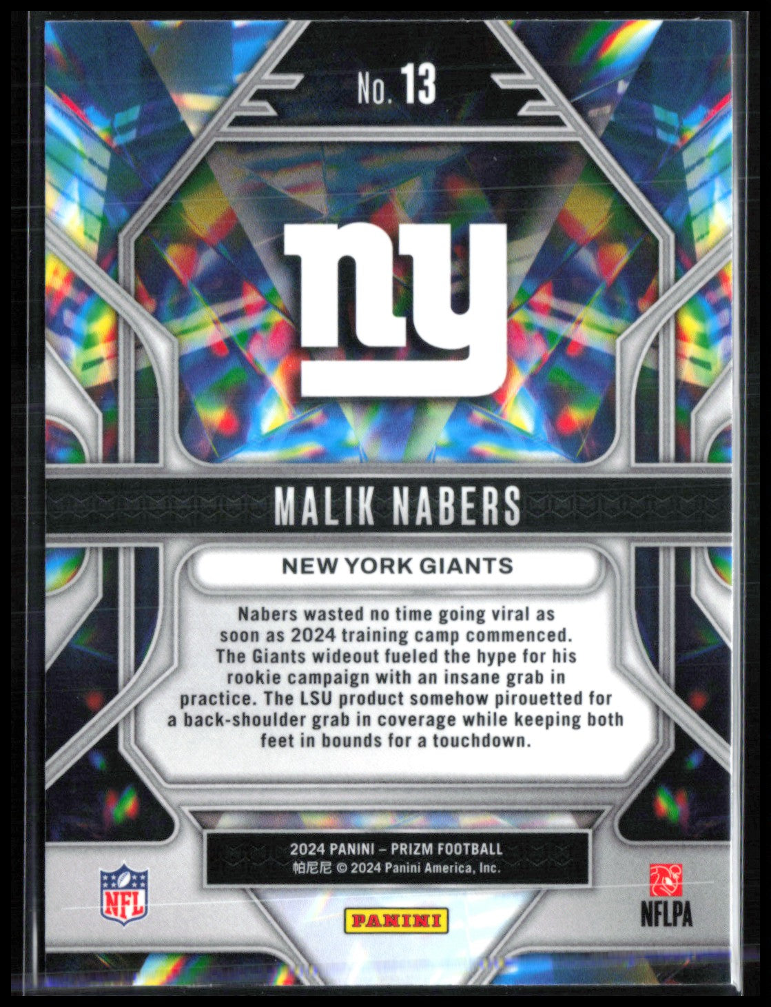 Malik Nabers RC