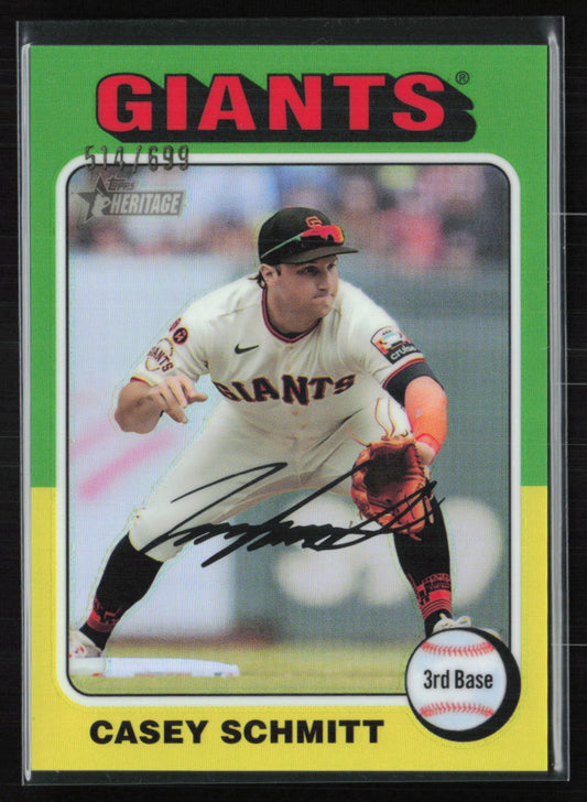 Casey Schmitt /699