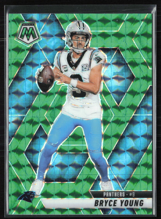 Bryce Young Green Mosaic