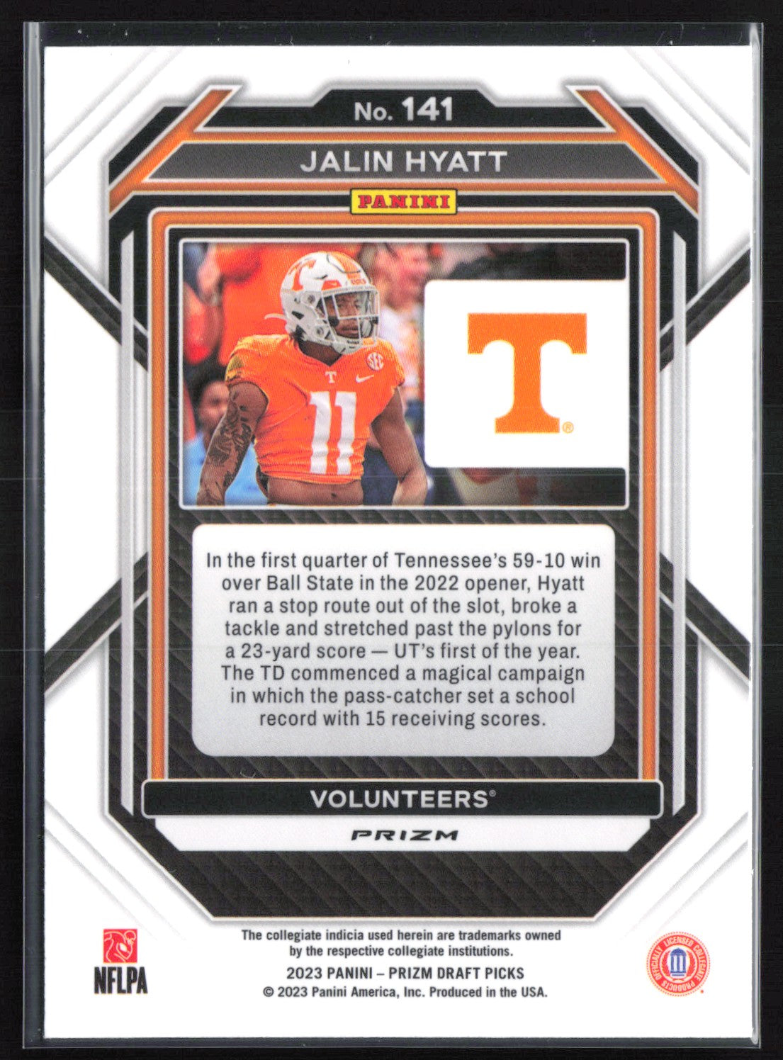 Jalin Hyatt RC Yellow Ice