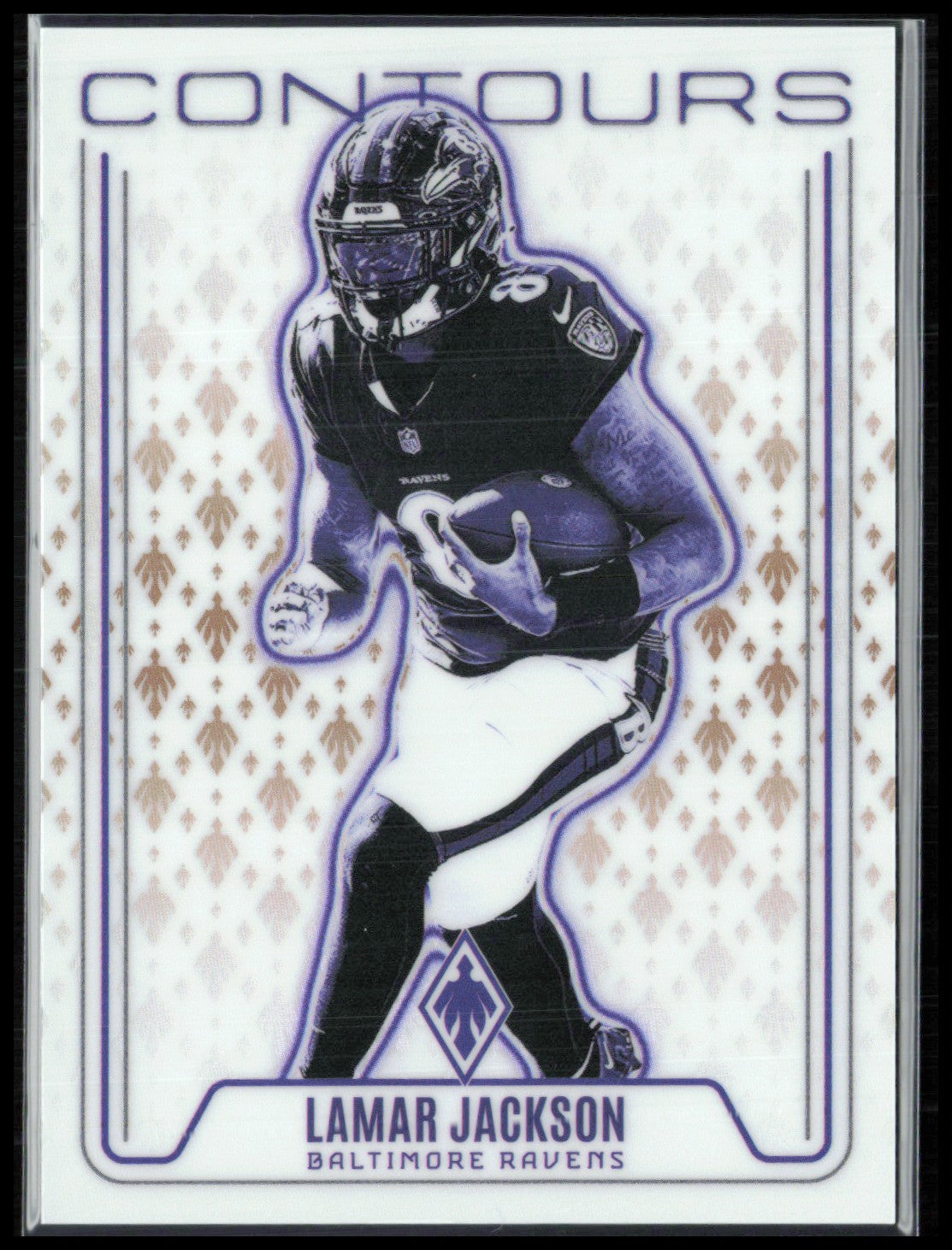 Lamar Jackson Contours
