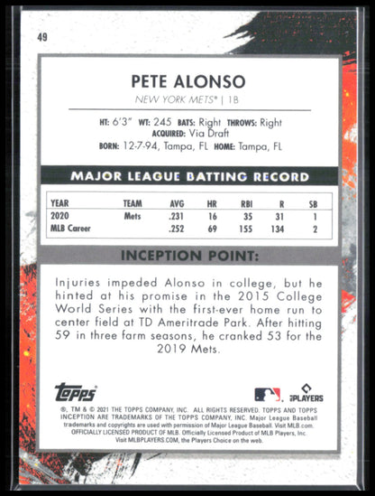 Pete Alonso Purple