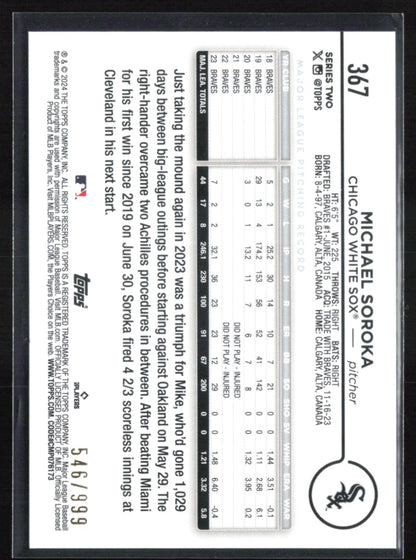 Michael Soroka Blue /999