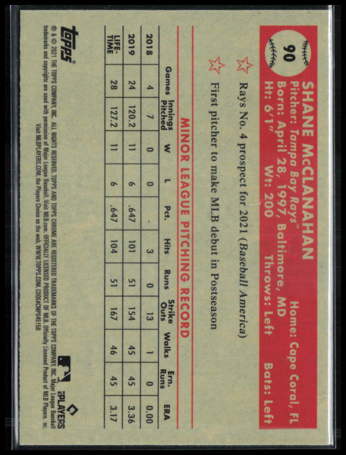 Shane McClanahan RC Prism