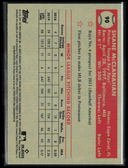 Shane McClanahan RC Prism