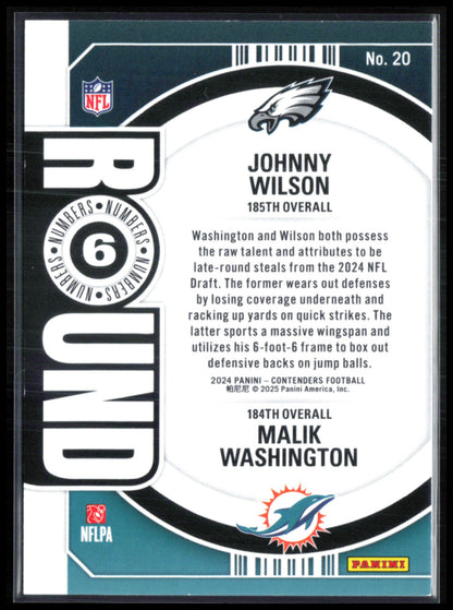 Johnny Wilson / Malik Washington /199