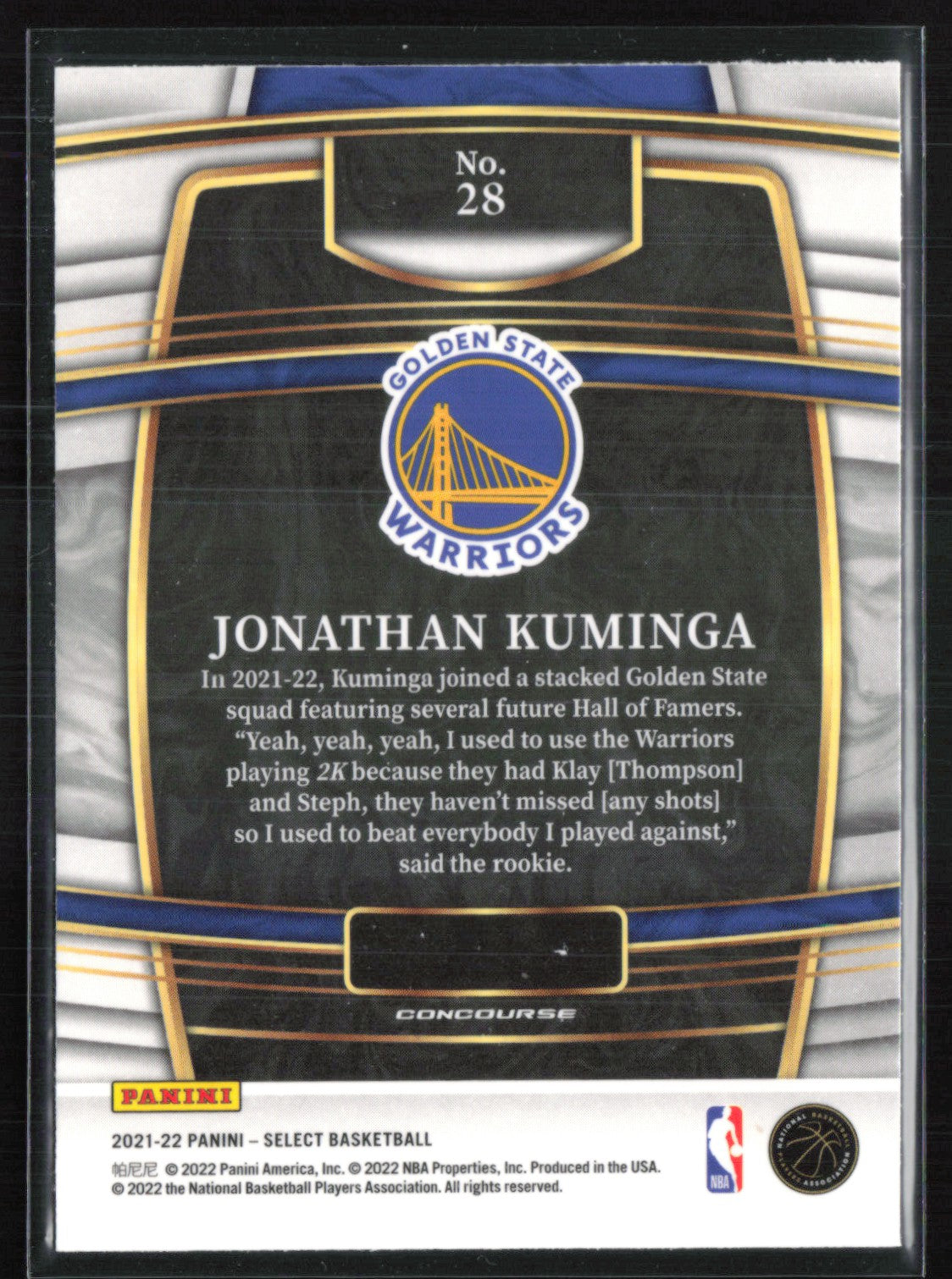 Jonathan Kuminga RC