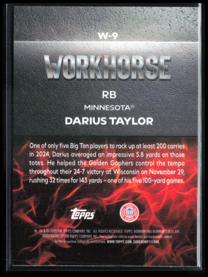 Darius Taylor Workhorse Shimmer