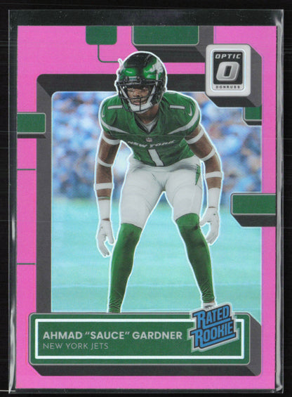 Ahmad Sauce Gardner RC Pink Holo