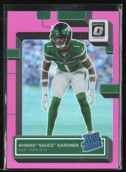 Ahmad Sauce Gardner RC Pink Holo