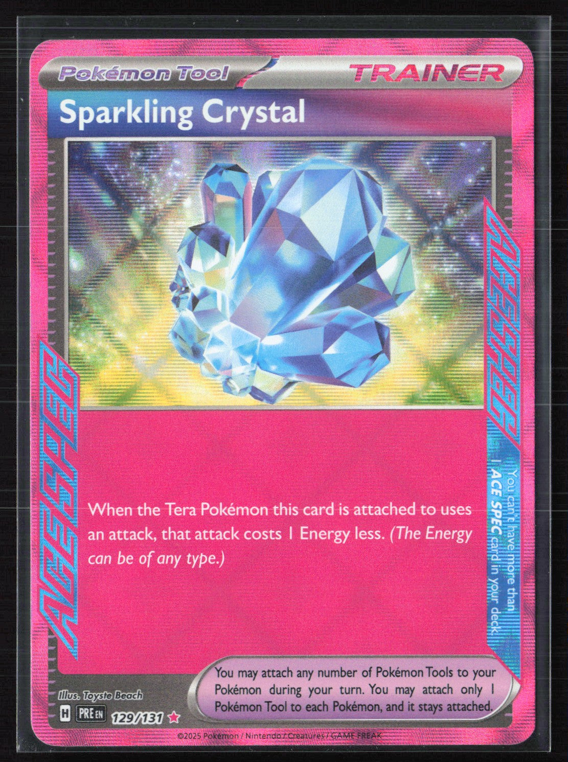 Sparkling Crystal Ace Spec Trainer
