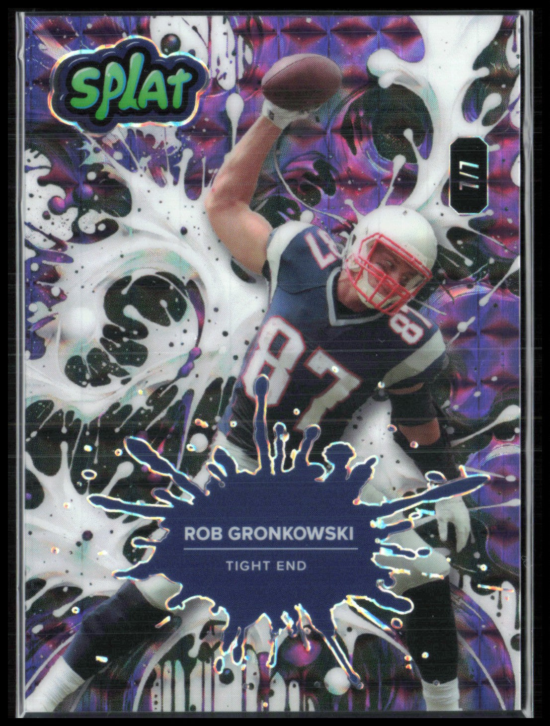 Rob Gronkowski /7 Splat 2024 Wild Card