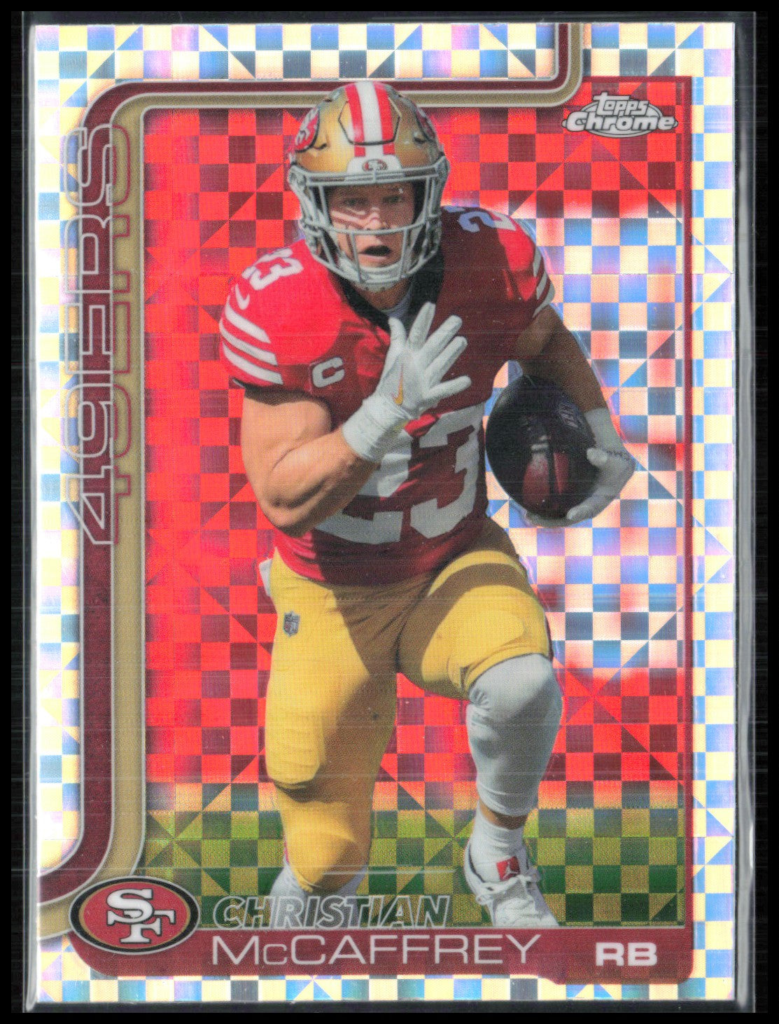 Christian McCaffrey X-Fractor