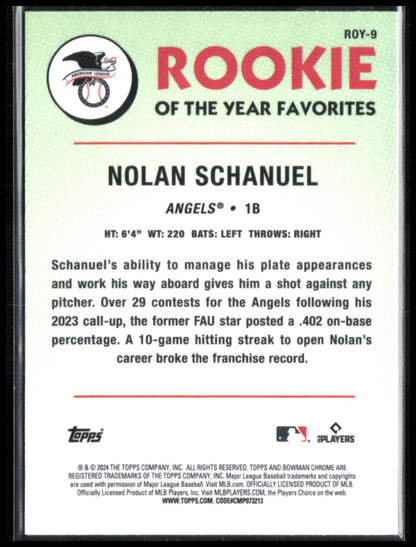 Nolan Schanuel RC