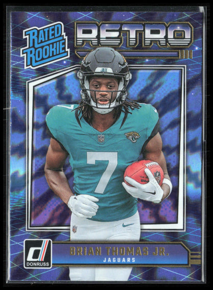 Brian Thomas Jr. Rated Rookie Retro