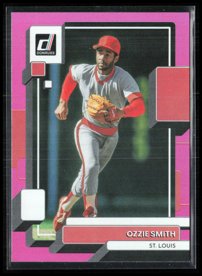 Ozzie Smith Pink Foil