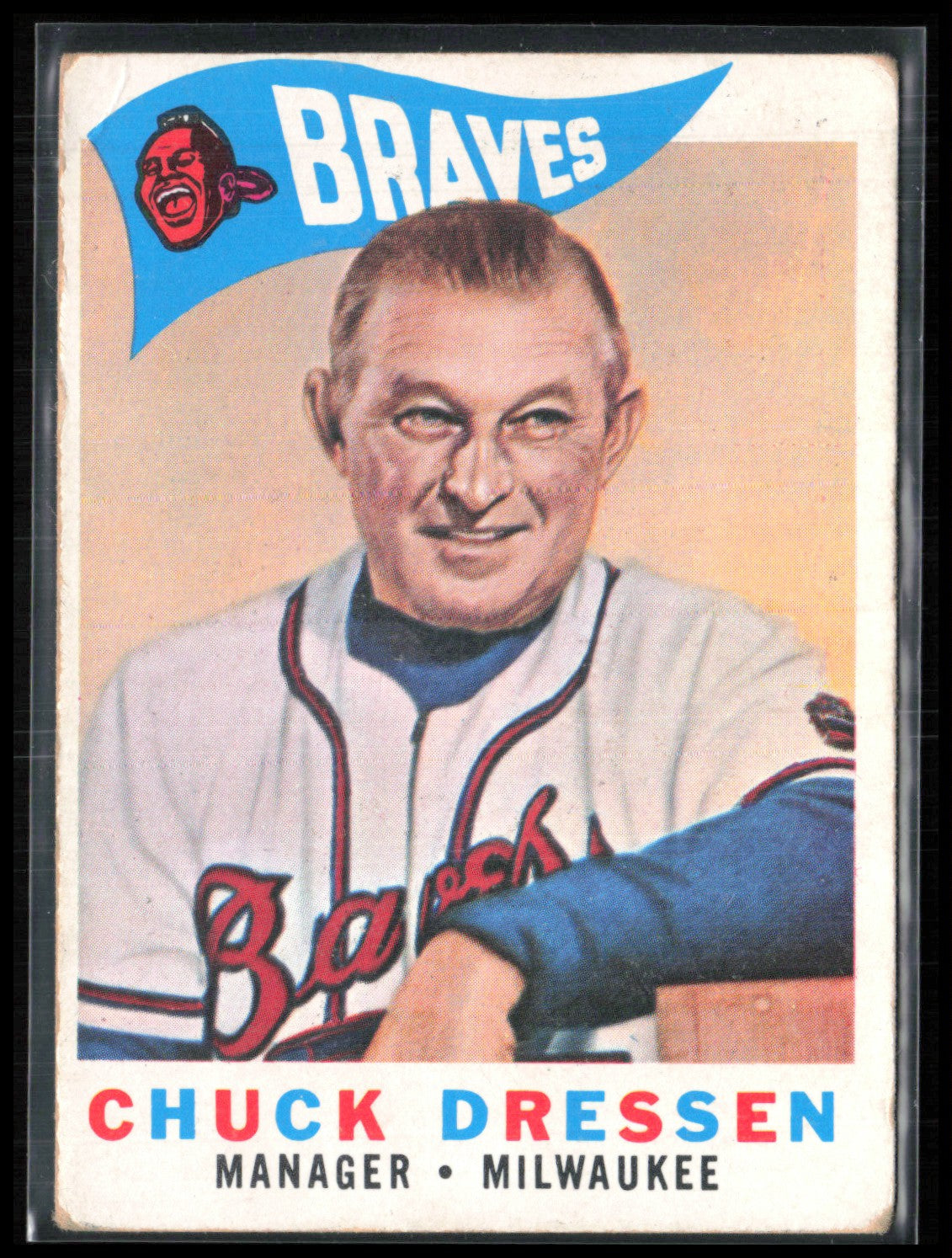 Chuck Dressen 1960 Topps 213