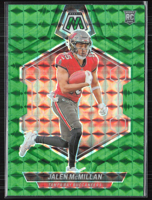 Jalen McMillan RC Green Mosaic