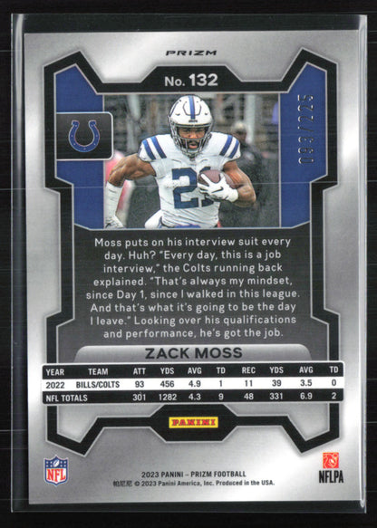 Zack Moss Purple Ice /225