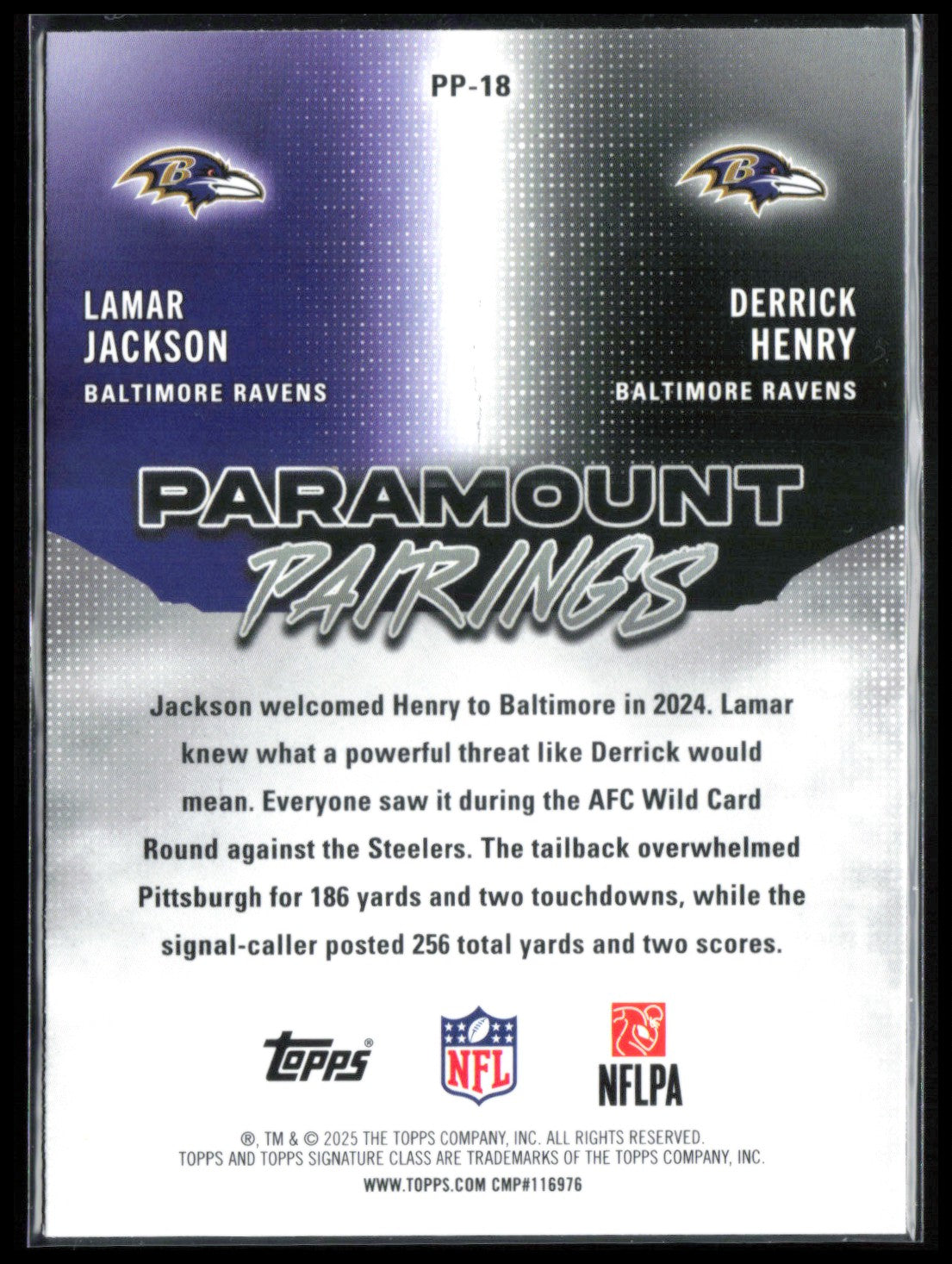 Derrick Henry / Lamar Jackson